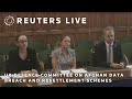 LIVE: UK Defence Committee meeting on Afghan Data Breach and Resettlement Schemes