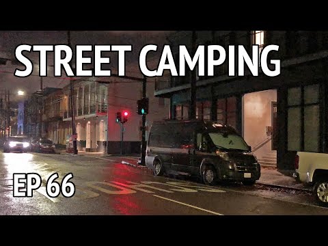Street Camping in New Orleans | Camper Van Life EP 66