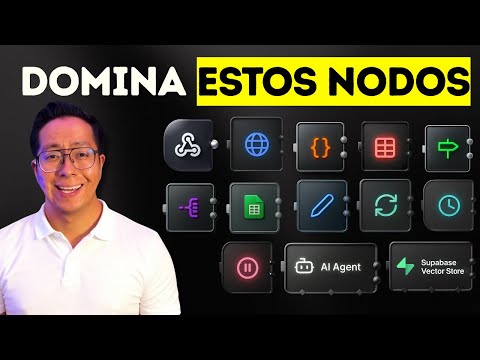 Domina el 80% de n8n aprendiendo ESTOS NODOS (son los más importantes)