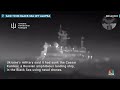 Ukrainian military video said to show a naval drone attack on a Russian landing ship  - 01:02 min - News - Video