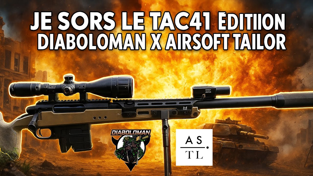 Présentation du TAC41 édition Diaboloman X @AirsoftTailor