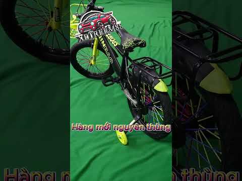 Xe Đạp Trẻ Em Có Giỏ Đủ Size 12-20 Inch - Cho Bé 2-10 Tuổi, Kèm Bánh Phụ Tập Đi