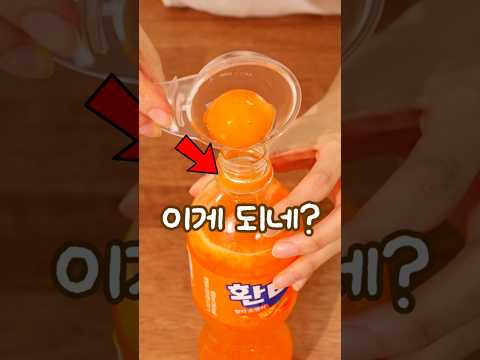 환타에 계란을 넣으면 생기는 일