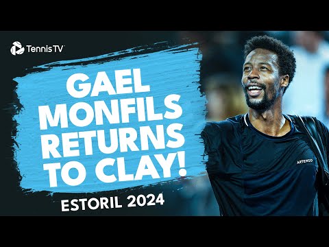 Gael Monfils vs Henrique Rocha Match Highlights 🤩 | Estoril 2024