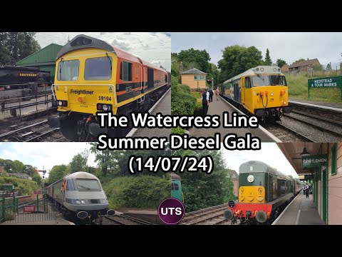 The Watercress Line Diesel Gala (14/07/24)