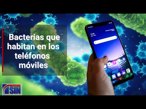 Bacterias que habitan en los teléfonos móviles