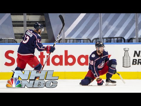 Pierre-Luc Dubois nets hat trick, paves way for Blue Jackets win vs. Maple Leafs | NBC Sports