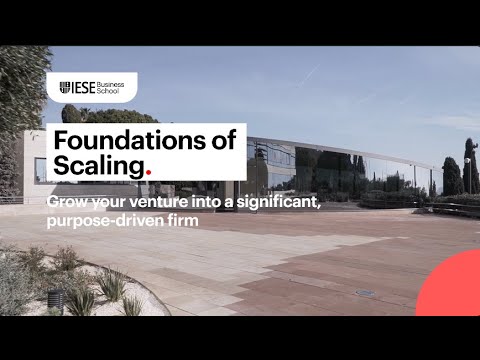 Scale your business with IESE's Foundations of Scaling
