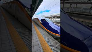 ナスみたいな新幹線🍆 #鉄道 #撮り鉄 #train #新幹線