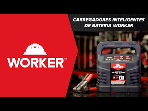 Carregador Portátil Bateria Automotiva CBS-240 127V Worker - Vídeo explicativo