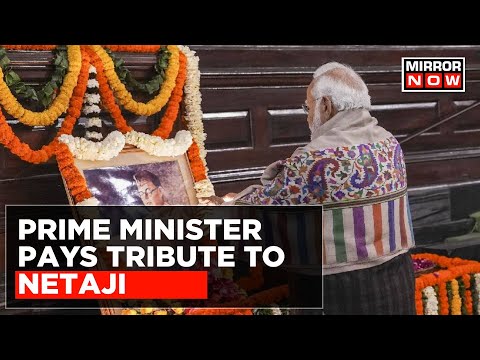 PM Modi Pays Tribute To Netaji Subhas Chandra Bose On Parakram Diwas