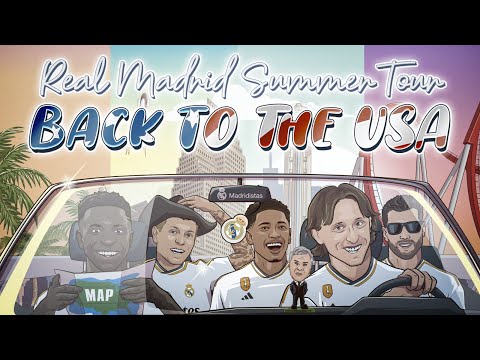 Real Madrid travels to the USA!