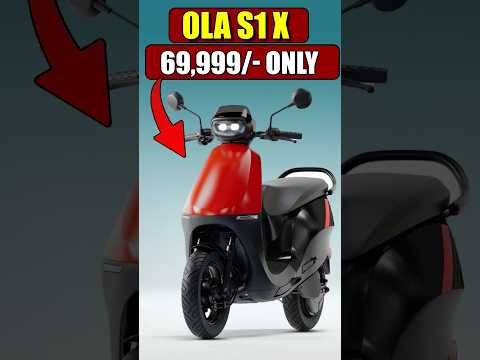 OLA S1X at Just 69,999/- #electricscooter #shorts