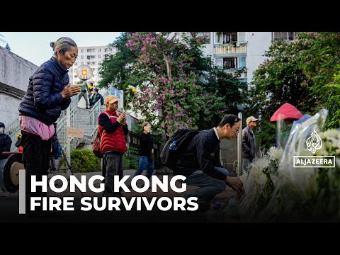 Hong Kong apartment fire survivors share how they escaped