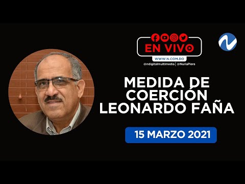 EN VIVO: Dictamen medida de coerción Leonardo Faña