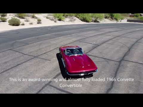 video 1966 Chevy Corvette Convertible L72 427/425 hp