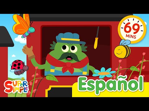 El Tren Y Más | ¡Chu Chu! ¡Súbete Al Tren Y Canta Con Nosotros! | Super Simple Español