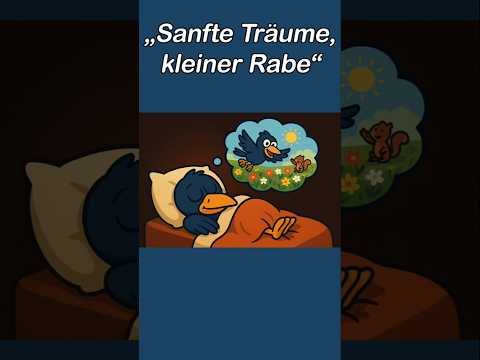 Sanfte Träume, kleiner Rabe - Short | Nachtraabs Traumzeit #einschlafen #entspannung #kindermusik