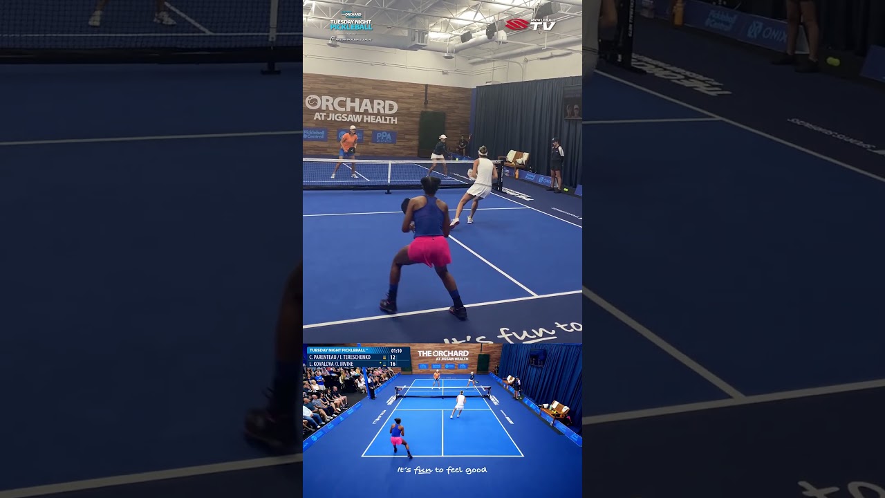 Strong counter game 🚫 🔥 #pickleball #pickleballislife #pickleballhighlights