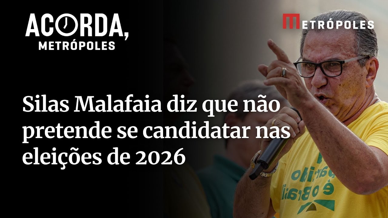 Silas Malafaia diz que não pretende se candidatar nas eleições de 2026
