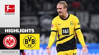 6-Goal Spectacle | Eintracht Frankfurt — Borussia Dortmund 3-3 | Highlights | MD 9 – Bundesliga