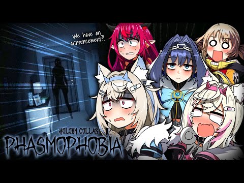 【#holoEN PHASMOPHOBIA COLLAB】SSR ghost sightings with this silly team 🐾 【FUWAMOCO POV】