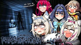 【#holoEN PHASMOPHOBIA COLLAB】SSR ghost sightings with this silly team 