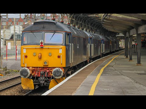 Trains at Preston (18/04/2021) incl. ROG Class 47 drag