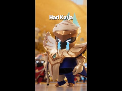 Aku nangis nih. Tapi bohong.