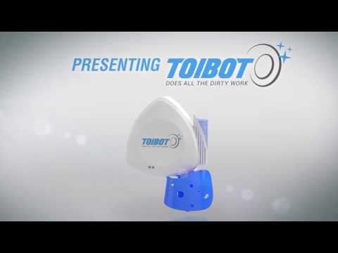World's first toilet-cleanig robot! World's first toilet-cleanig robot!