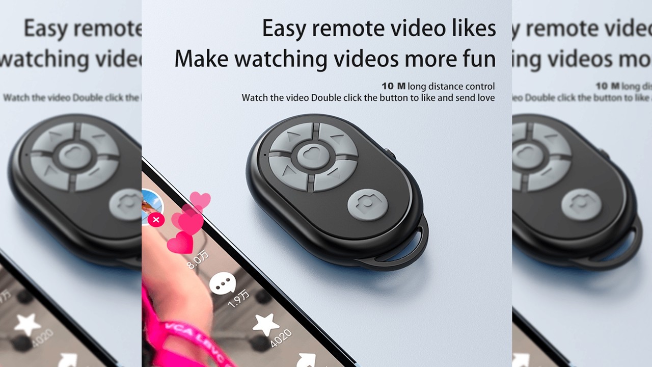 Kebiss Remot Kontrol Bluetooth Universal iOS Android Tiktok Selfie - S18 Pratinjau video produk Kebiss Remot Kontrol Bluetooth Universal iOS Android Tiktok Selfie - S18