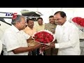 Kerala CM Pinarayi Vijayan Meets Telangana CM KCR in Hyderabad