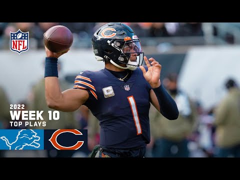 Chicago Bears Highlights vs. Detroit Lions | 2022 Regular Season Week 10 video clip