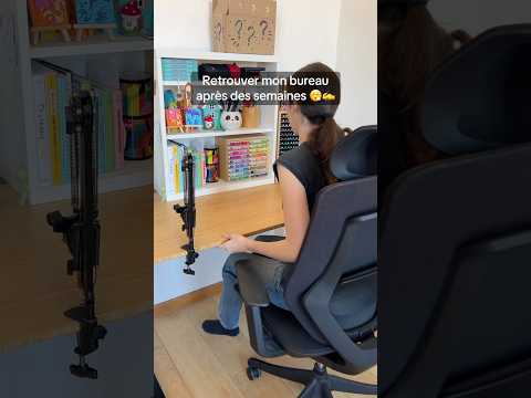 Je retrouve mon bureau 🤗