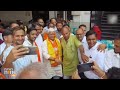 BJP Workers Dance to Celebrate Outside Bhilwara Lok Sabha Constituency in Rajasthan | News9