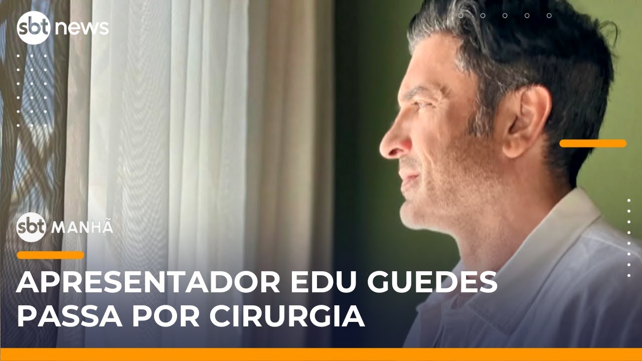 Edu Guedes recebe apoio de fãs após cirurgia no pâncreas | #SBTManhã