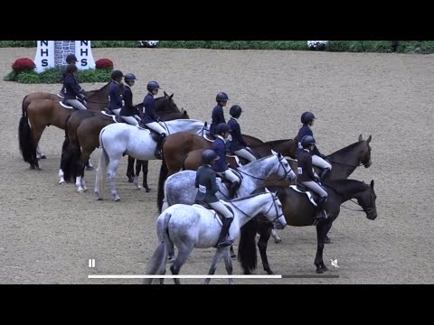 National Horse Show 2025 15 & U Small Junior Hunter Hack Realty Star 💫(4th)