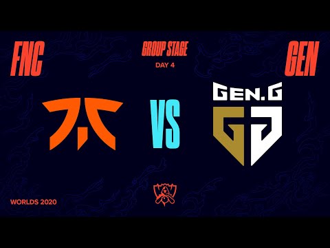 FNC vs GEN｜Worlds 2020 Group Stage Day 4 Game 5