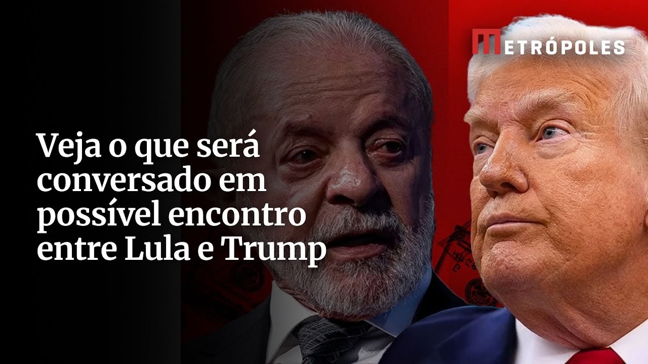 Lula e Trump podem se encontrar neste domingo. Veja detalhes