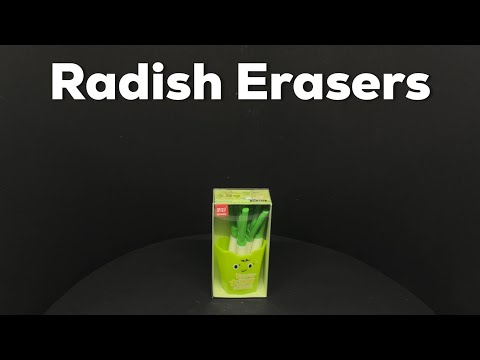 Qihao Radish Erasers