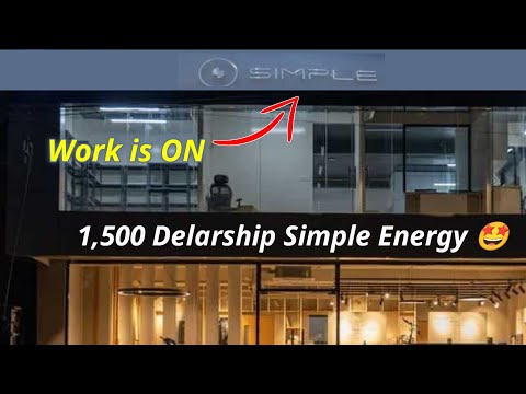 ⚡ Simple energy Delarship is working on | Simple One delivery Soon By Dealership | Ride with mayur