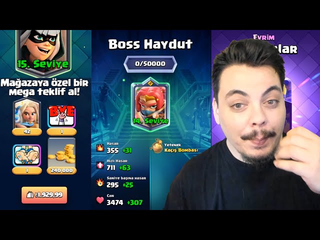 BÜTÜN ÖZEL TEKLİFLERİ ALDIM Clash Royale