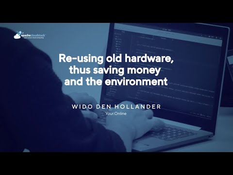 Re-using old hardware, thus saving money and the environment - CloudStack European User Group 2023