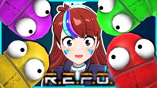 Dumb Ai VTuber plays R.E.P.O with even DUMBER friends!