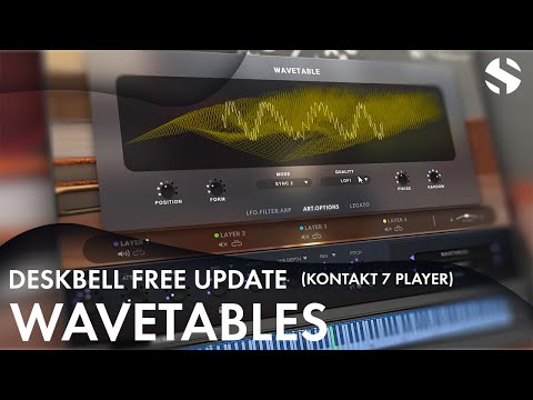 Desk Bell Update - Wavetables | Free Sample Library for Kontakt 7 Player