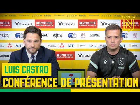 🎥🎙️ Replay : Présentation officielle de Luis Castro