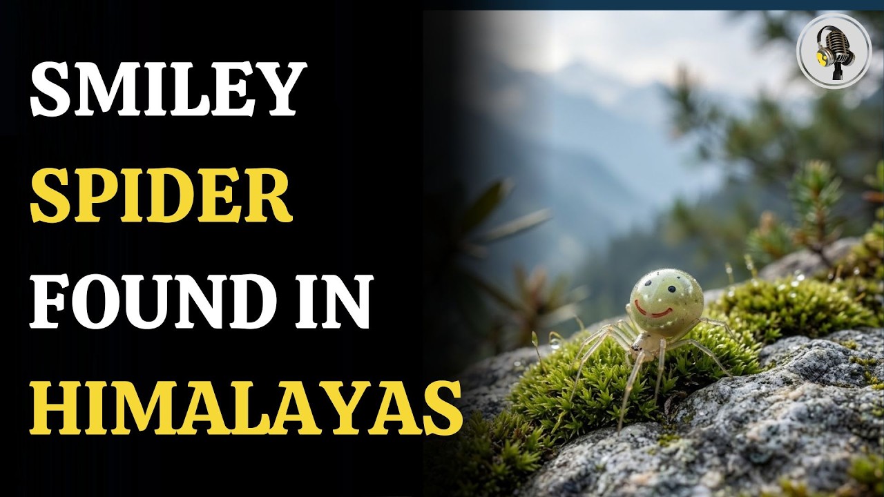 Rare Smiley Face Spider Discovered In Indian Himalayas | WION Podcast