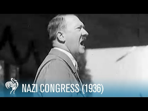 Upload mp3 to YouTube and audio cutter for Nazi Congress in Nuremberg, Germany (1936) | British Pathé download from Youtube