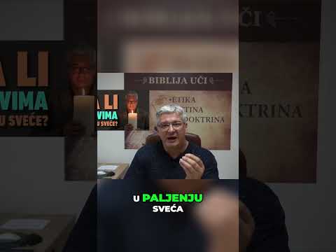 #8millionviews  Zašto se pale sveće za mrtve  Biblijsko objašnjenje!