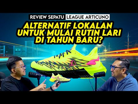 Sepatu Lari Lokal Nyentrik, Fitur Keseluruhan Unik! REVIEW League Articuno